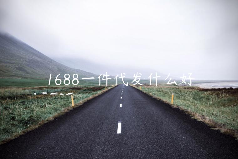 1688一件代發(fā)什么好